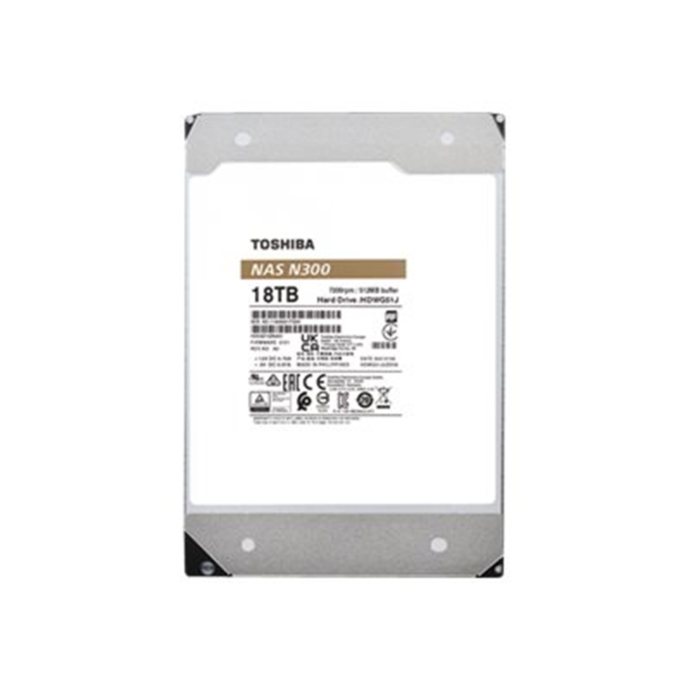 BULK N300 NAS Hard Drive 18TB 512MB BULK N300 NAS Hard Drive 18TB 512MB