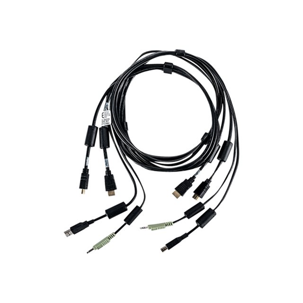 CABLE 2-HDMI/1-USB/1-AUDIO 6FT (SC940H)