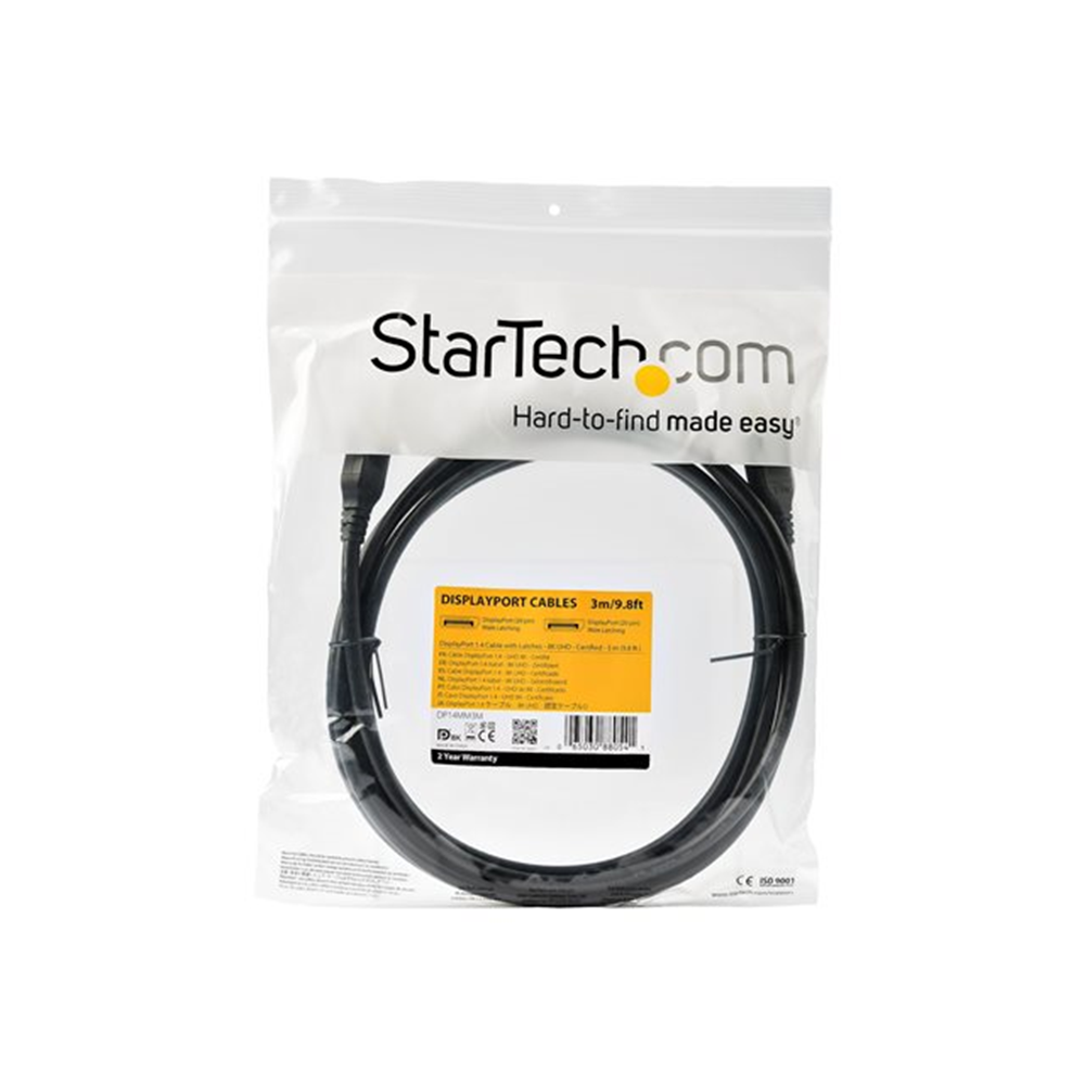 Cable - DisplayPort 1.4 - 3m 9.8 ft