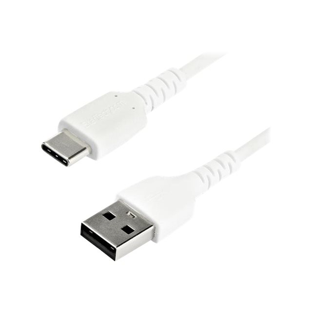 Cable White USB 2.0 to USB C Cable 1m