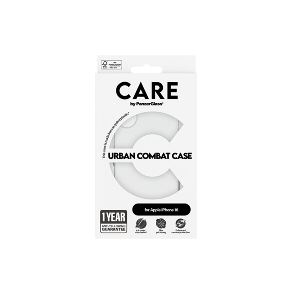 CARE by PG Transparent iPhone16 6.1 CARE by PG Transparent iPhone16 6.1