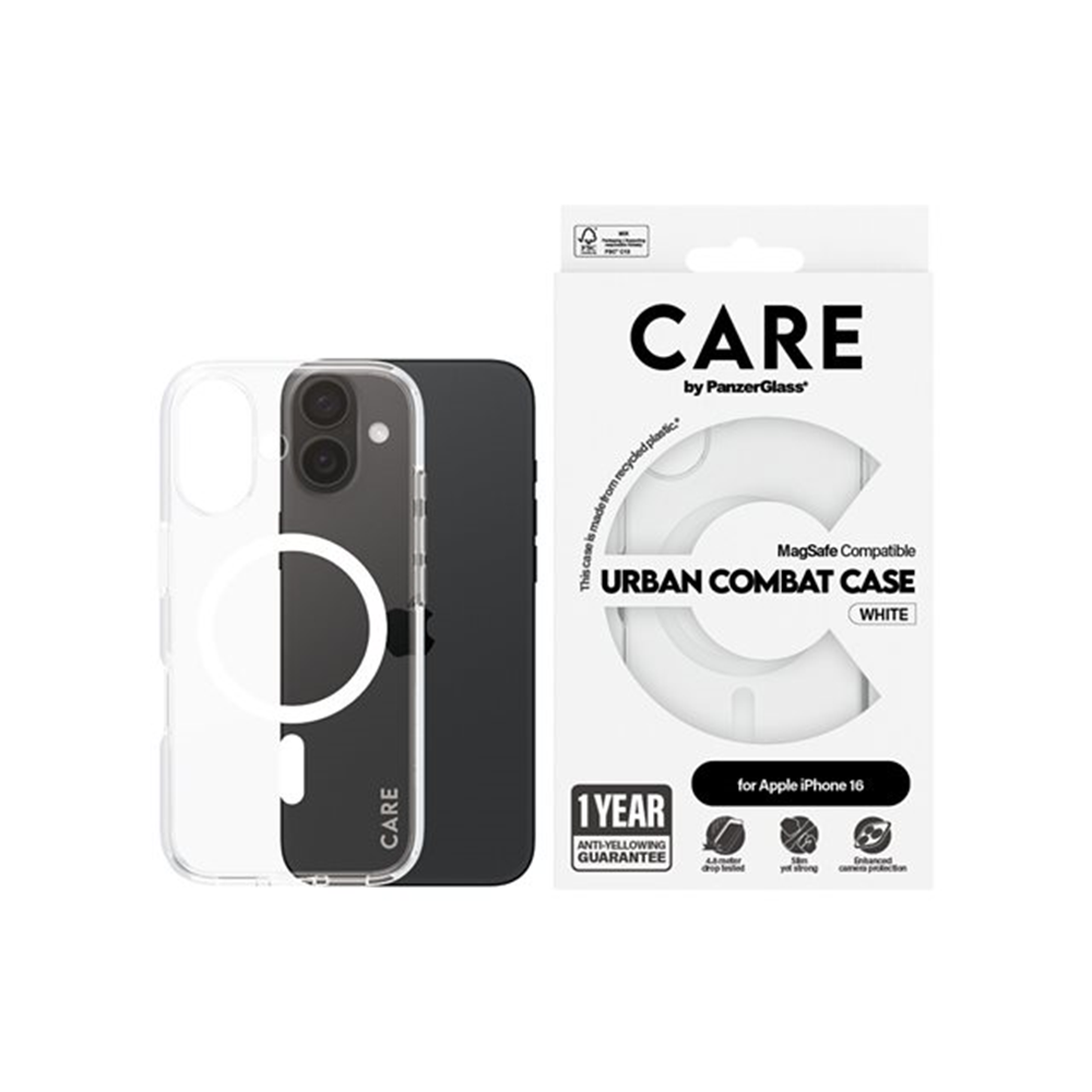CARE by PG White MagSafe iPhone16 6.1