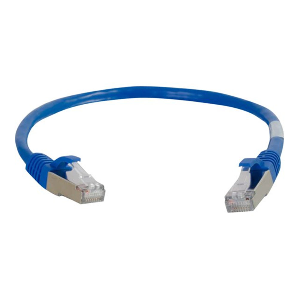 Cat6a Shielded Patch 2m Blue