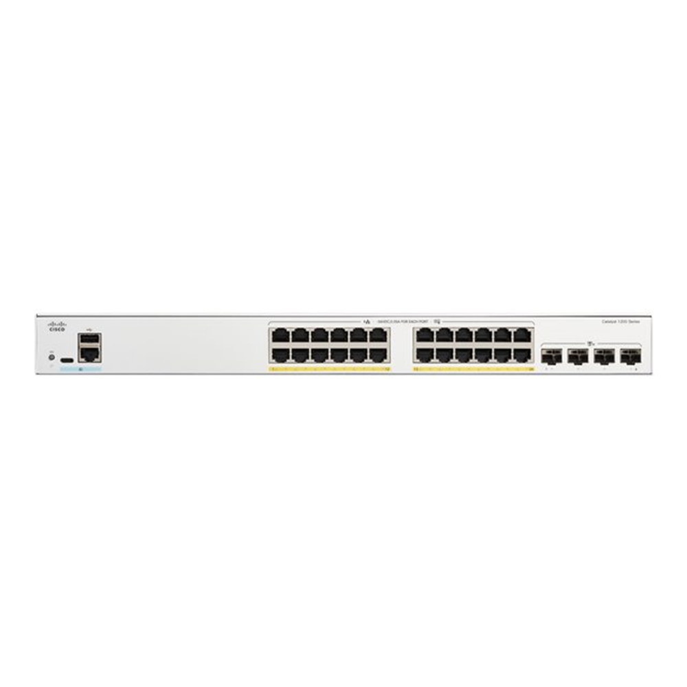 Catalyst 1200 24-port GE PoE 4x10G SFP+ Catalyst 1200 24-port GE PoE 4x10G SFP+