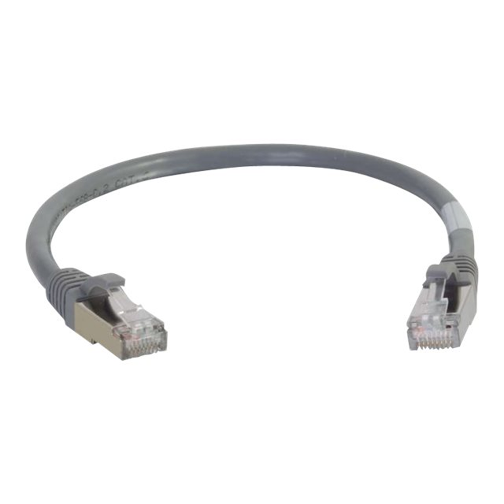 Cbl/15m CAT6A Shielded Patch Cable Grey