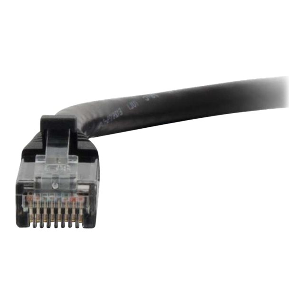 Cbl/1M Black CAT6 PVC Snagless UTP Patch