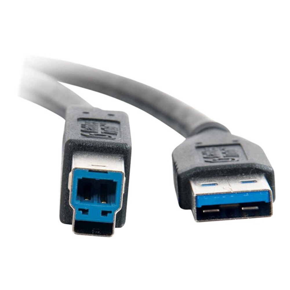 Cbl/1m USB 3.0 AM-BM Black