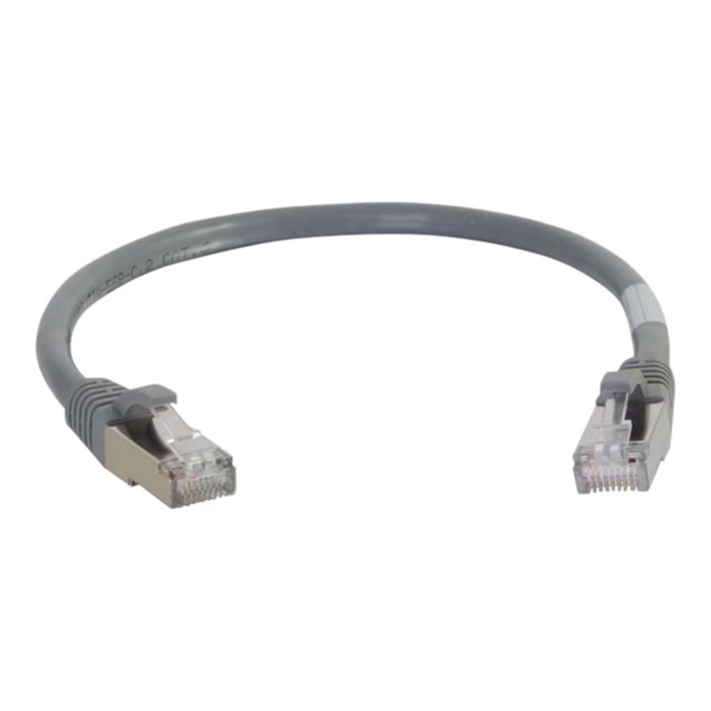 Cbl/20m CAT6A Shielded Patch Cable Grey
