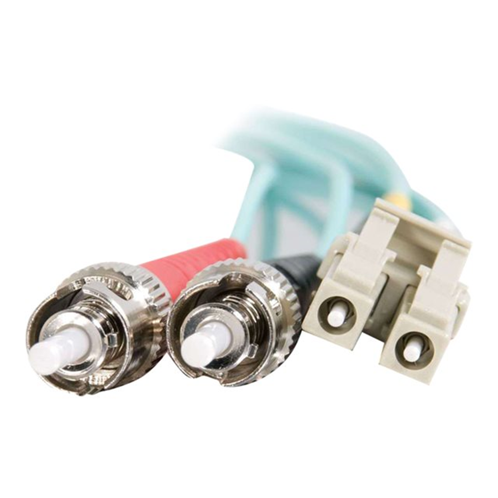 Cbl/2m LC/ST 10Gb LSZH Dplx 50/125 Fbr