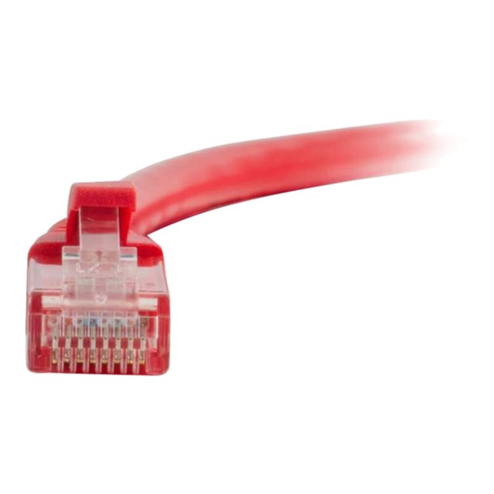Cbl/2M Red CAT6 PVC Snagless UTP Patch