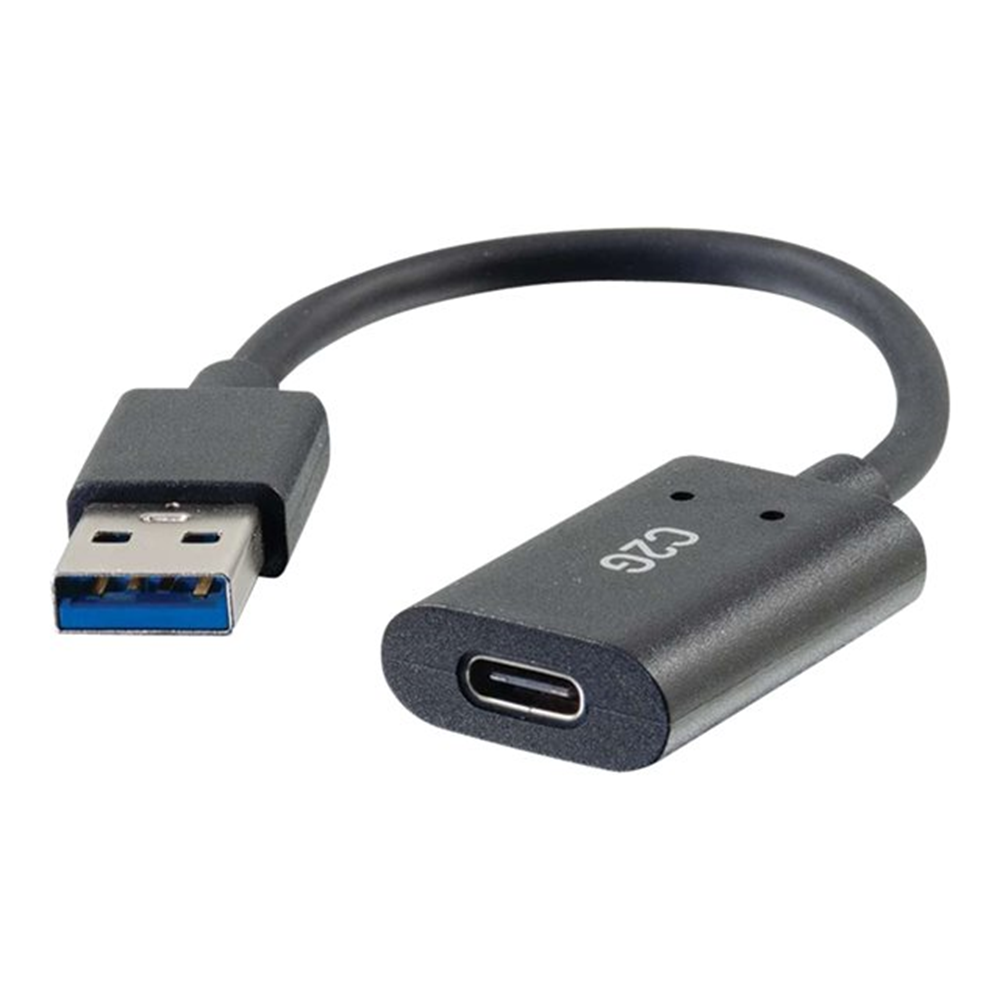 Cbl/6in .15m USB C Female to USB A Male