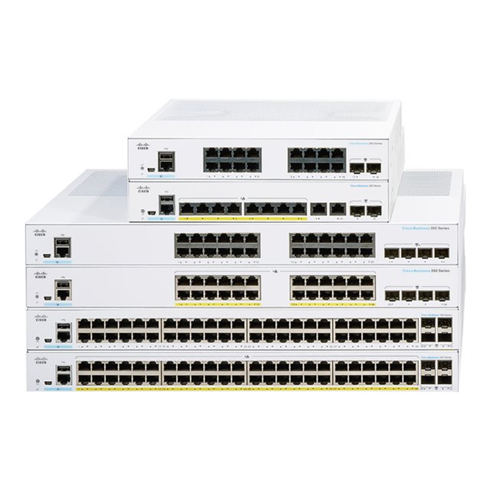 CBS350 MANAGED 24-PORT GE POE 4X1G SFP
