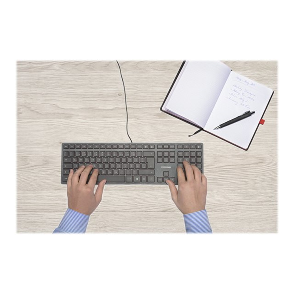 CHERRY KC 6000 Slim black Corded Keyboar CHERRY KC 6000 Slim black Corded Keyboar