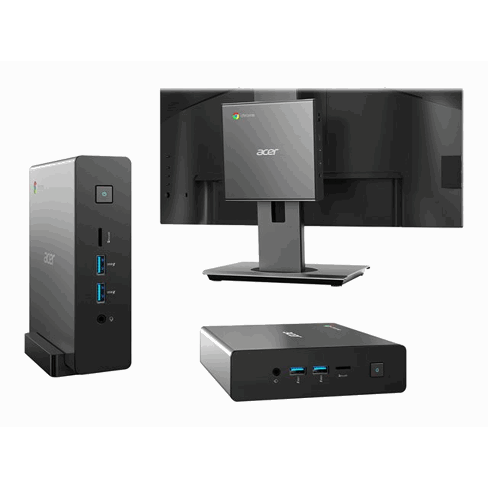 Chromebox CXi4 i1408 - 5205U - 8GB DDR4- 32GB eMMC -  UHD Graphics - No ODD -Wi-Fi 6 AX 201 (2x2) + 