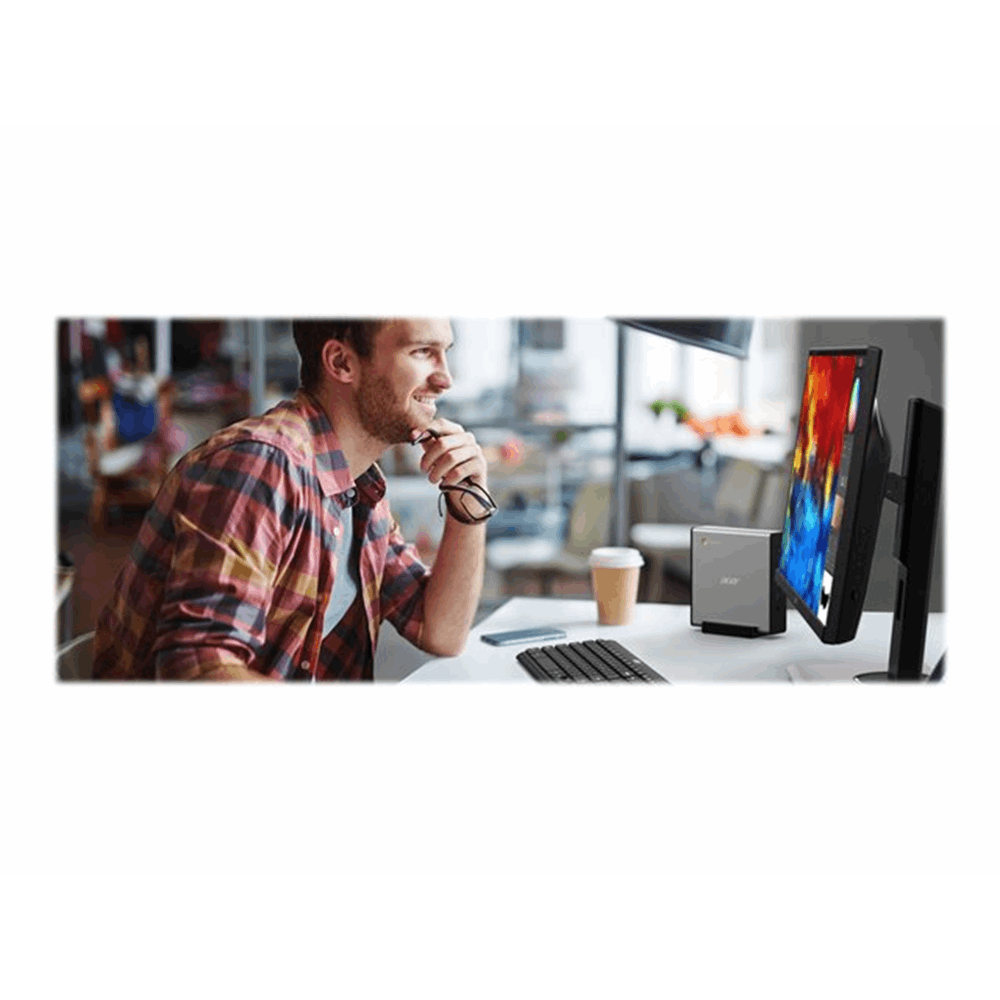 Chromebox CXi4 i1408 - 5205U - 8GB DDR4- 32GB eMMC -  UHD Graphics - No ODD -Wi-Fi 6 AX 201 (2x2) + 