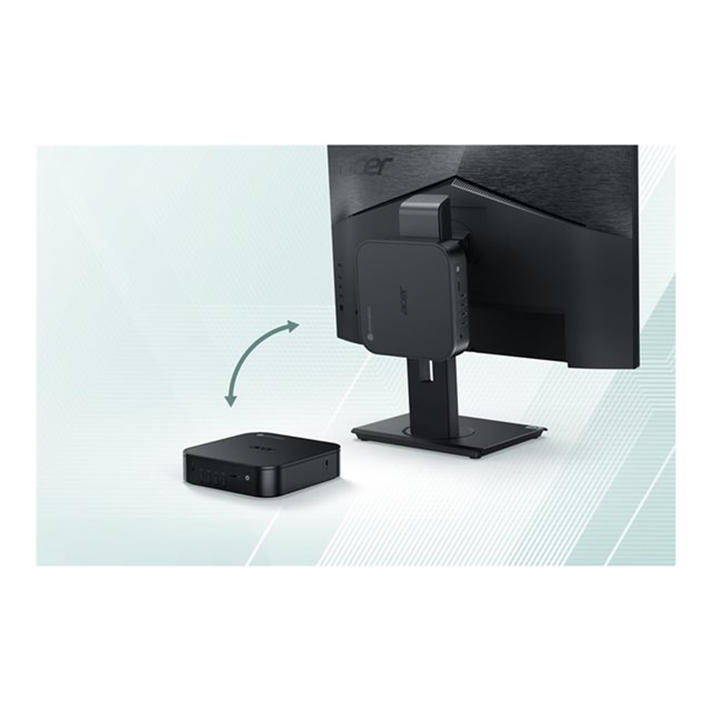 Chromebox CXI6 i5530 - Intel Core 5 120U - 16GB DDR4 - 256GB PCIe NVMeSSD - Intel Graphics - Wi-Fi 6E AX (2x2) - Chrome OS - VESA