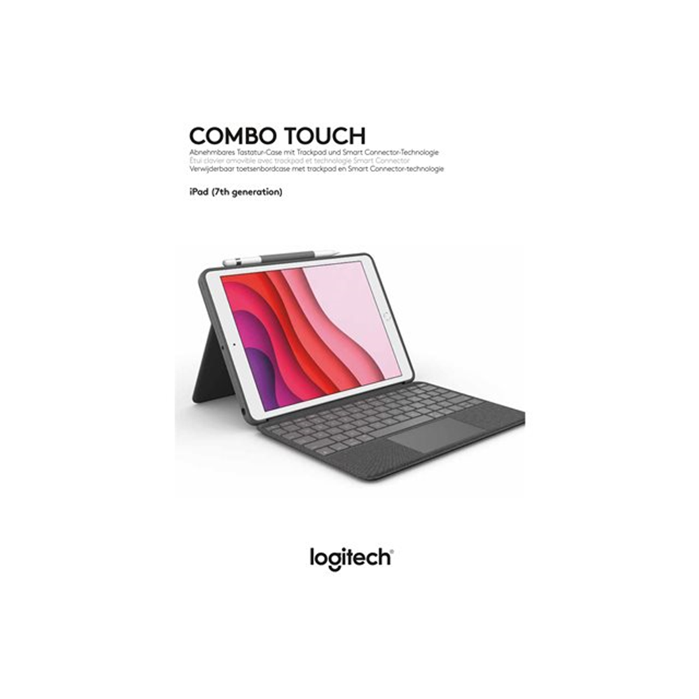 Combo Touch for iPad (7th & 8th generation) - GRAPHITE - UK - INTNL