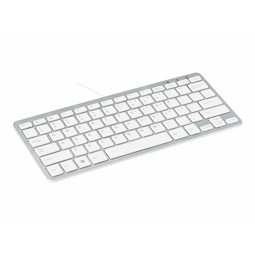 Compact Keyboard QWERTY (US) white