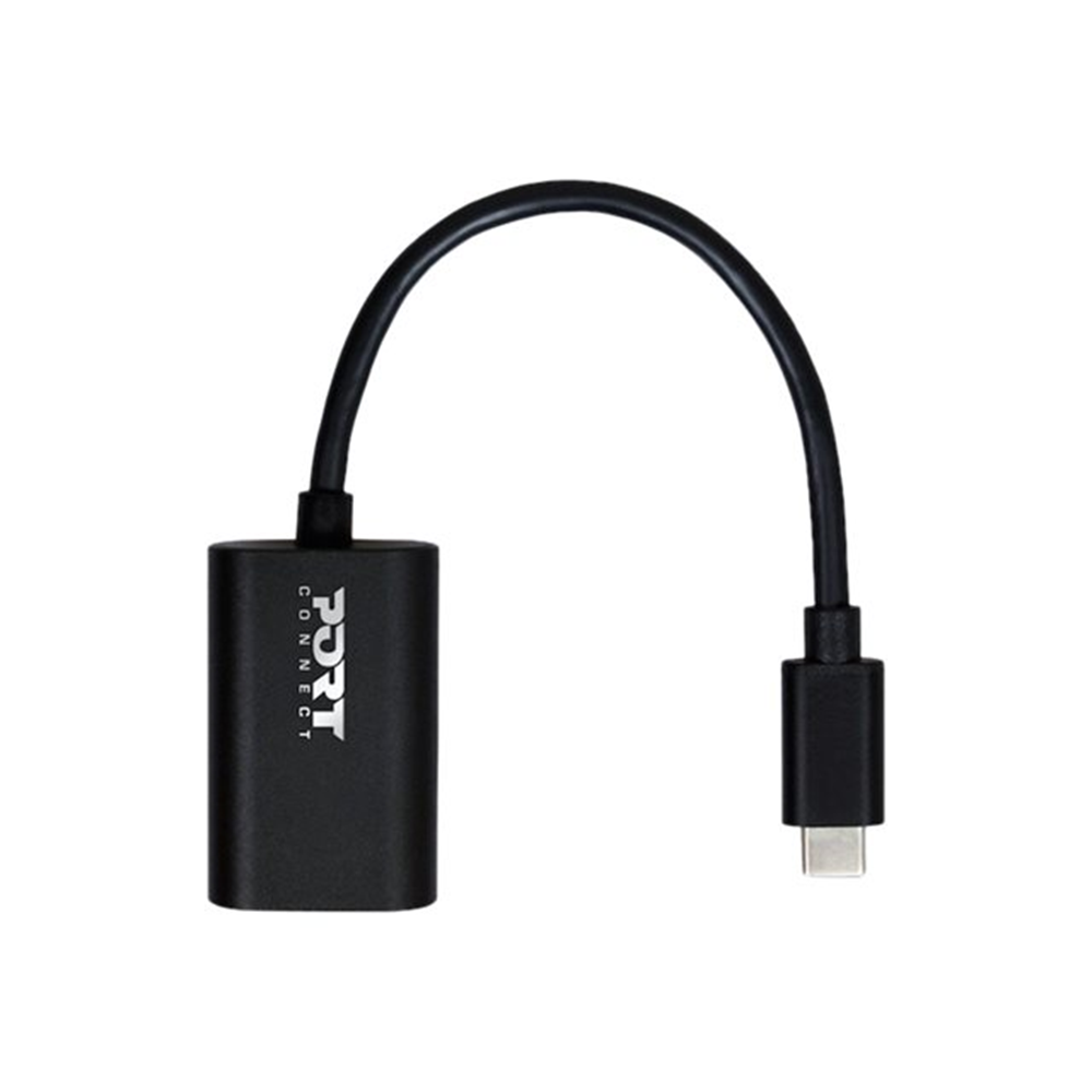 PORT Connect - USB/VGA-adapter - 24 pin USB-C naar HD-15 (VGA) - 15 cm