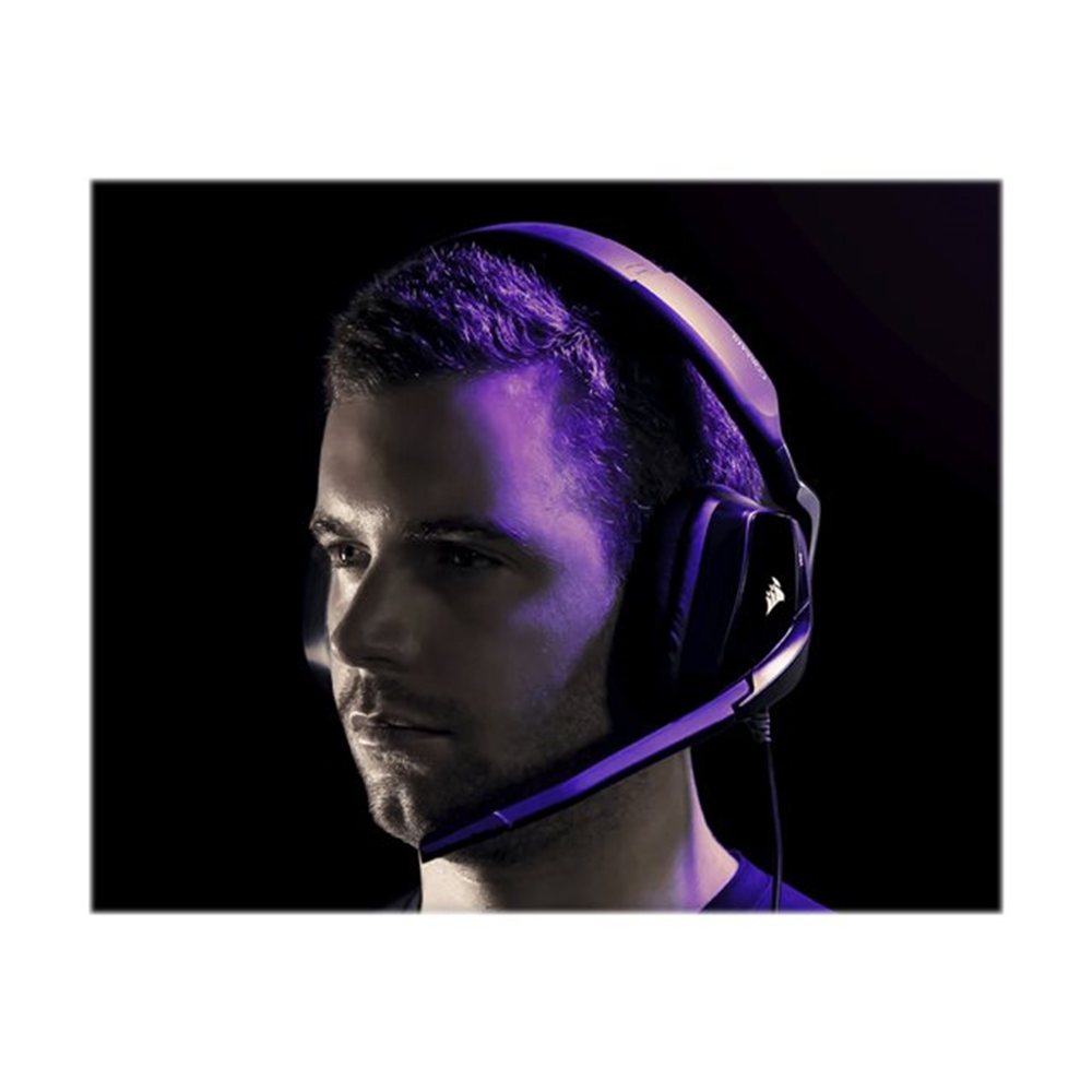 CORSAIR VOID RGB ELITE USB Premium Gaming Headset with 7.1 Surround Sound  Carbon (EU Version)
