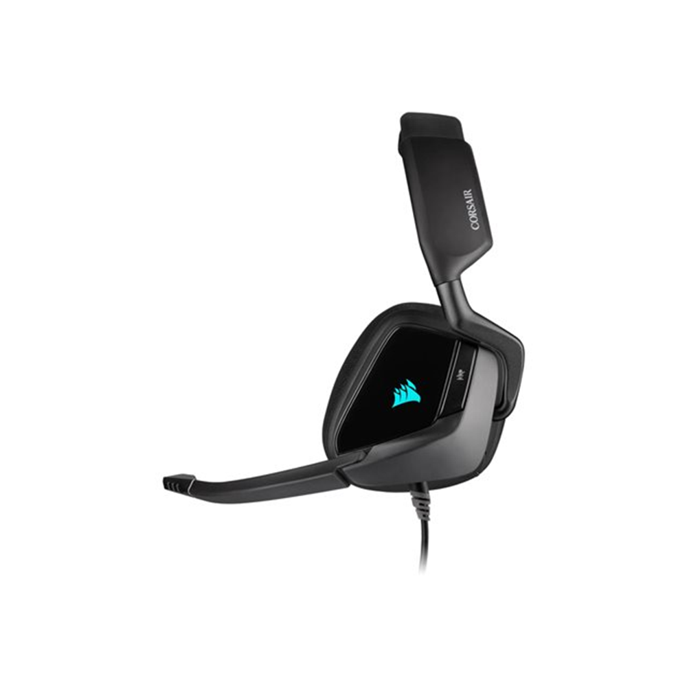 CORSAIR VOID RGB ELITE USB Premium Gaming Headset with 7.1 Surround Sound  Carbon (EU Version)