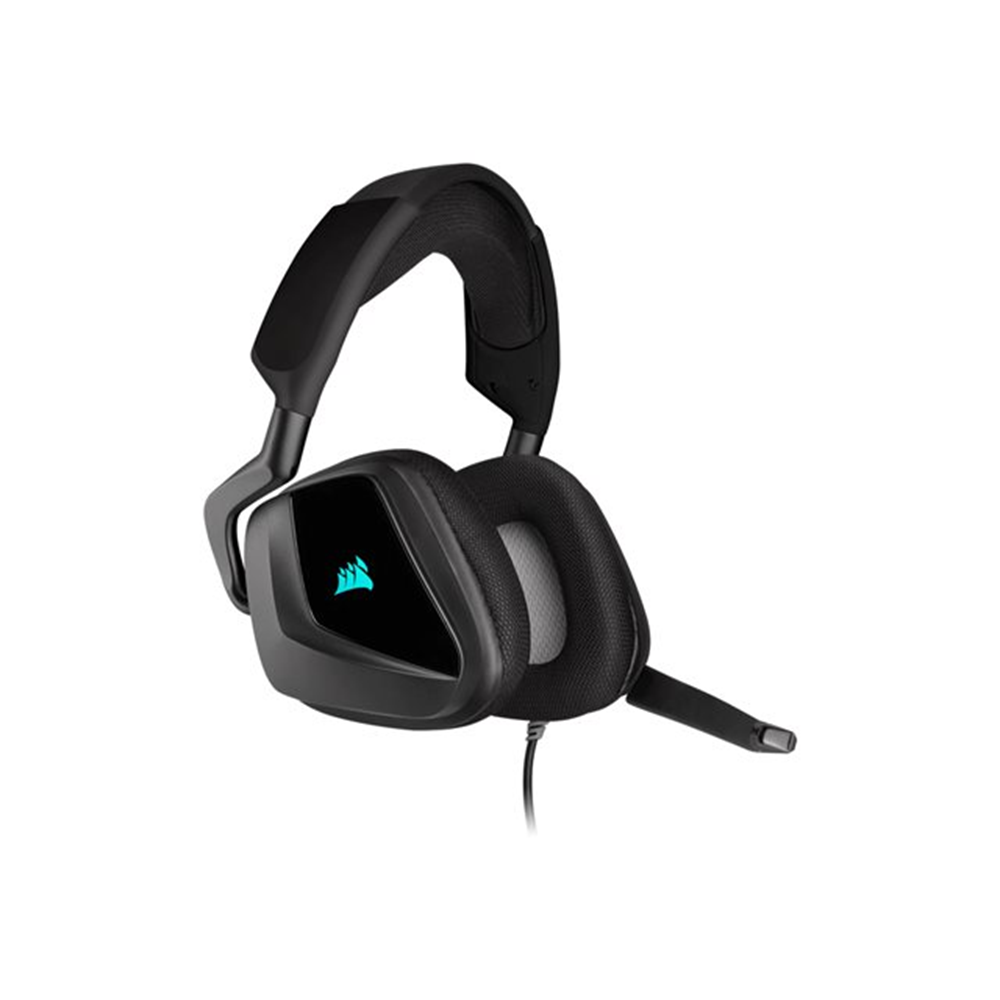 CORSAIR VOID RGB ELITE USB Premium Gaming Headset with 7.1 Surround Sound  Carbon (EU Version)