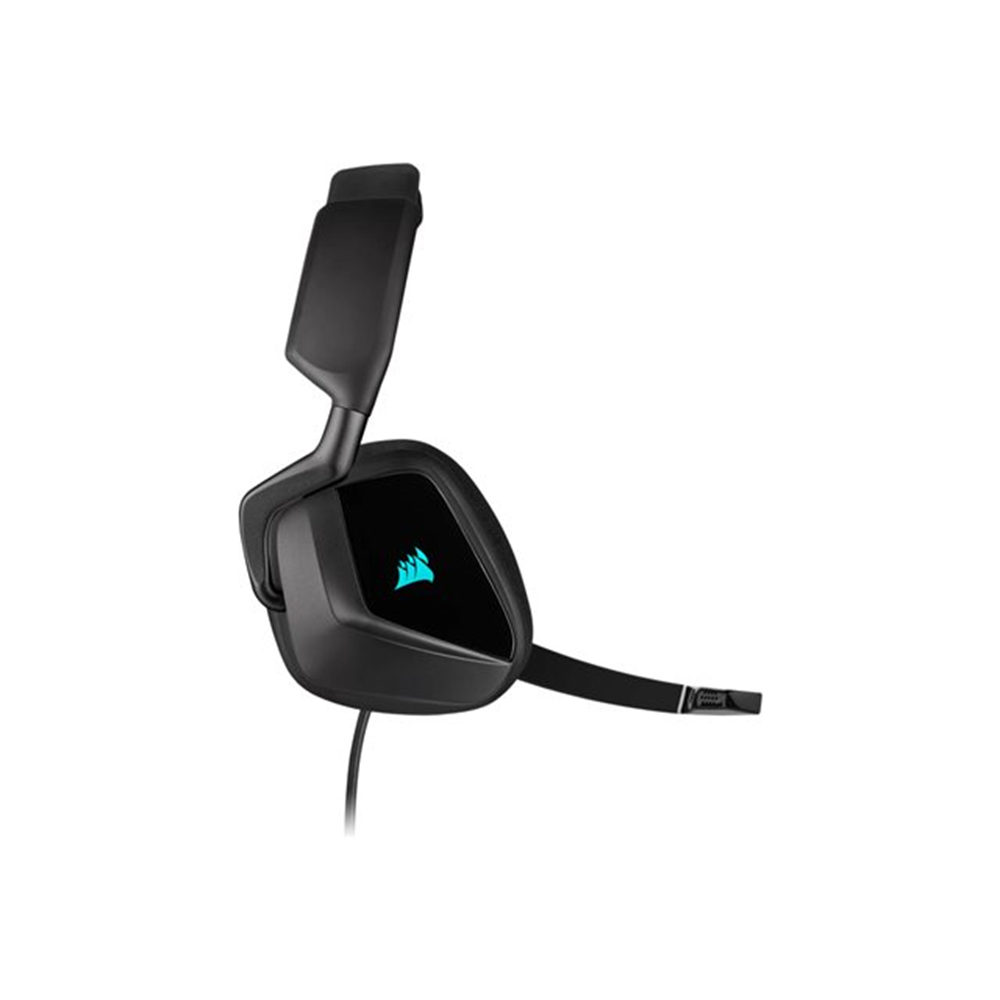 CORSAIR VOID RGB ELITE USB Premium Gaming Headset with 7.1 Surround Sound  Carbon (EU Version)