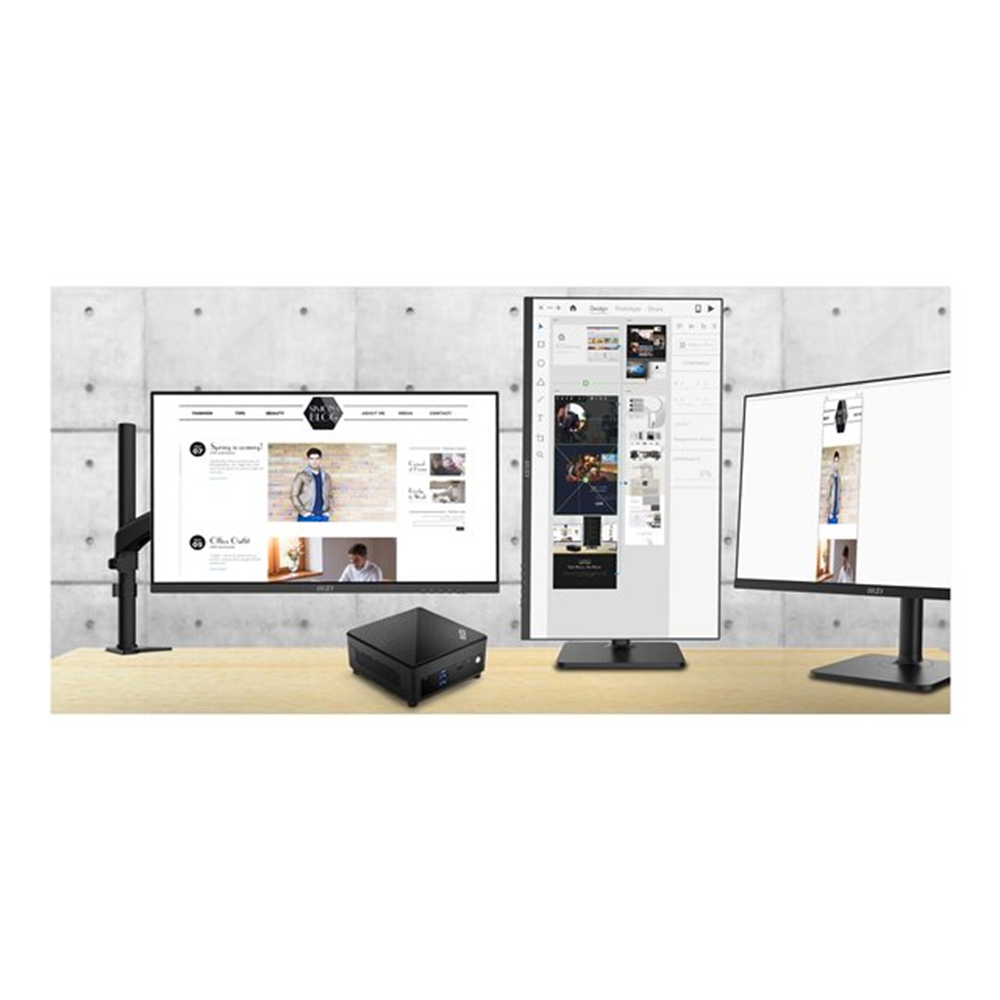 Cubi 5 12M-001BEU i7-1255U Integrated Graphics - Max 64GB RAM 1*M.2 & 1*2.5i noHDD Air Cooling 2y Warranty