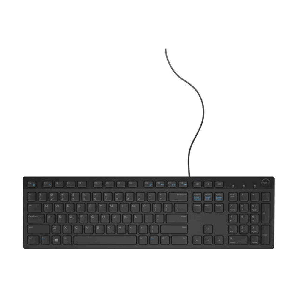 Dell Multimedia Keyboard KB216 US Black