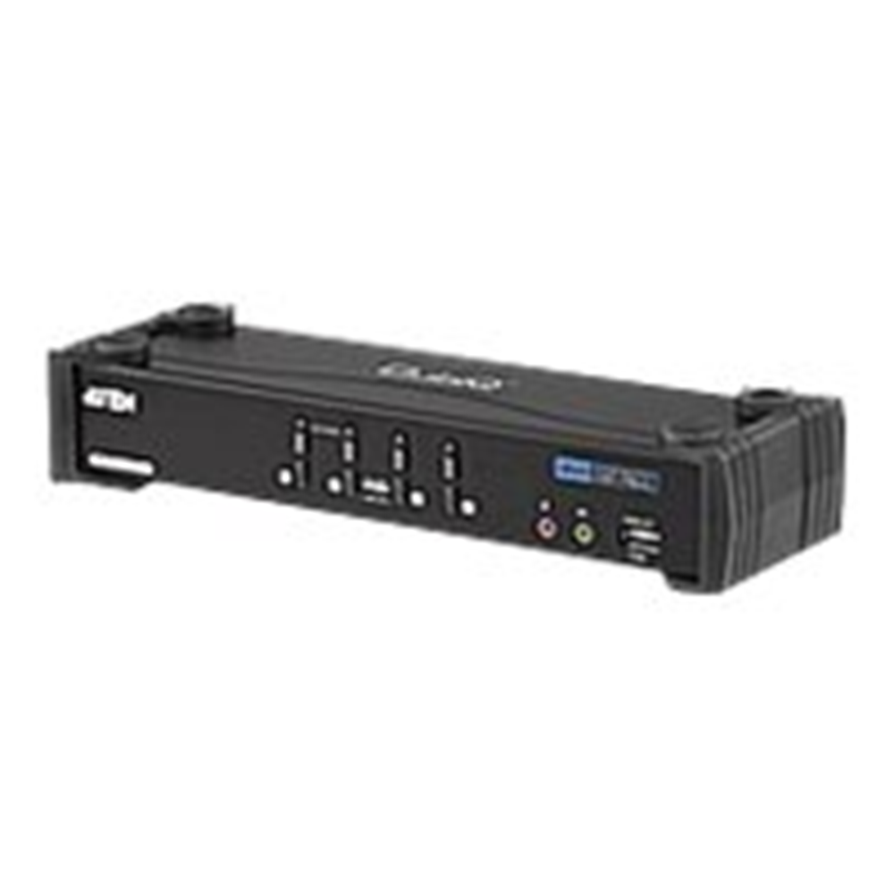 Desktop KVM KVM 4-Port USB DVI Dual Link KVMP Switch