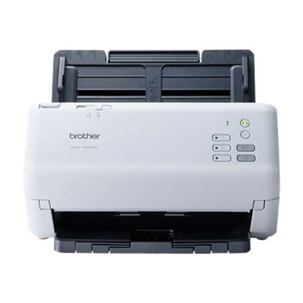 Desktopscanner dubbelzijdig scannen 40 ppm (dubbelzijdig zwart-wit/kleur) 600 x600 dpi 512MB USB host 80 vel ADF
