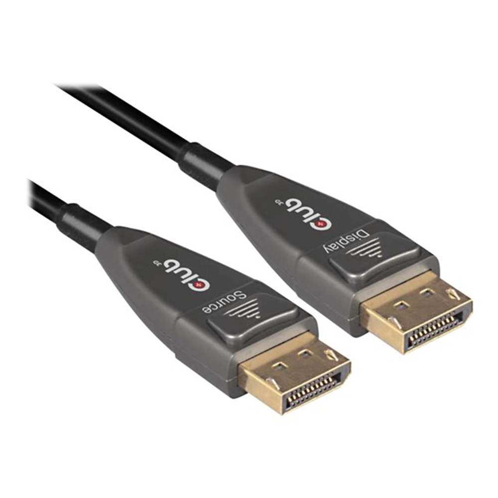 DISPLAYPORT 1.4 ACTIVE OPTICAL CABLE UNIDIRECTIONAL MALE / MALE 20 METERS/65.62FT .8K @60HZ