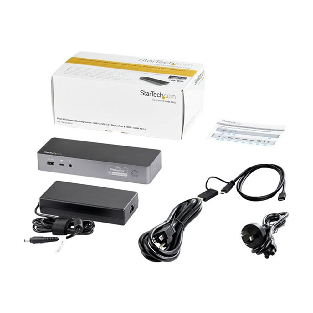 Dock USB-C USB 3.0 - Dual 4K - 100W PD