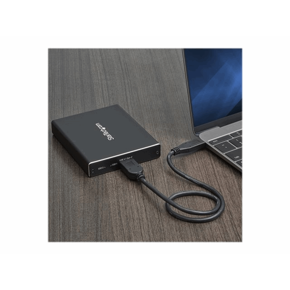 Dual M.2 Enclosure - RAID USB 3.1 Gen 2