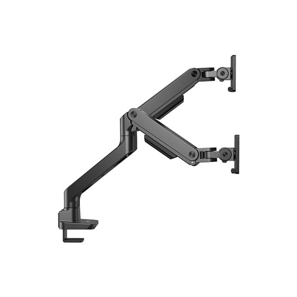 Dual monitor arm office premium with gas spring