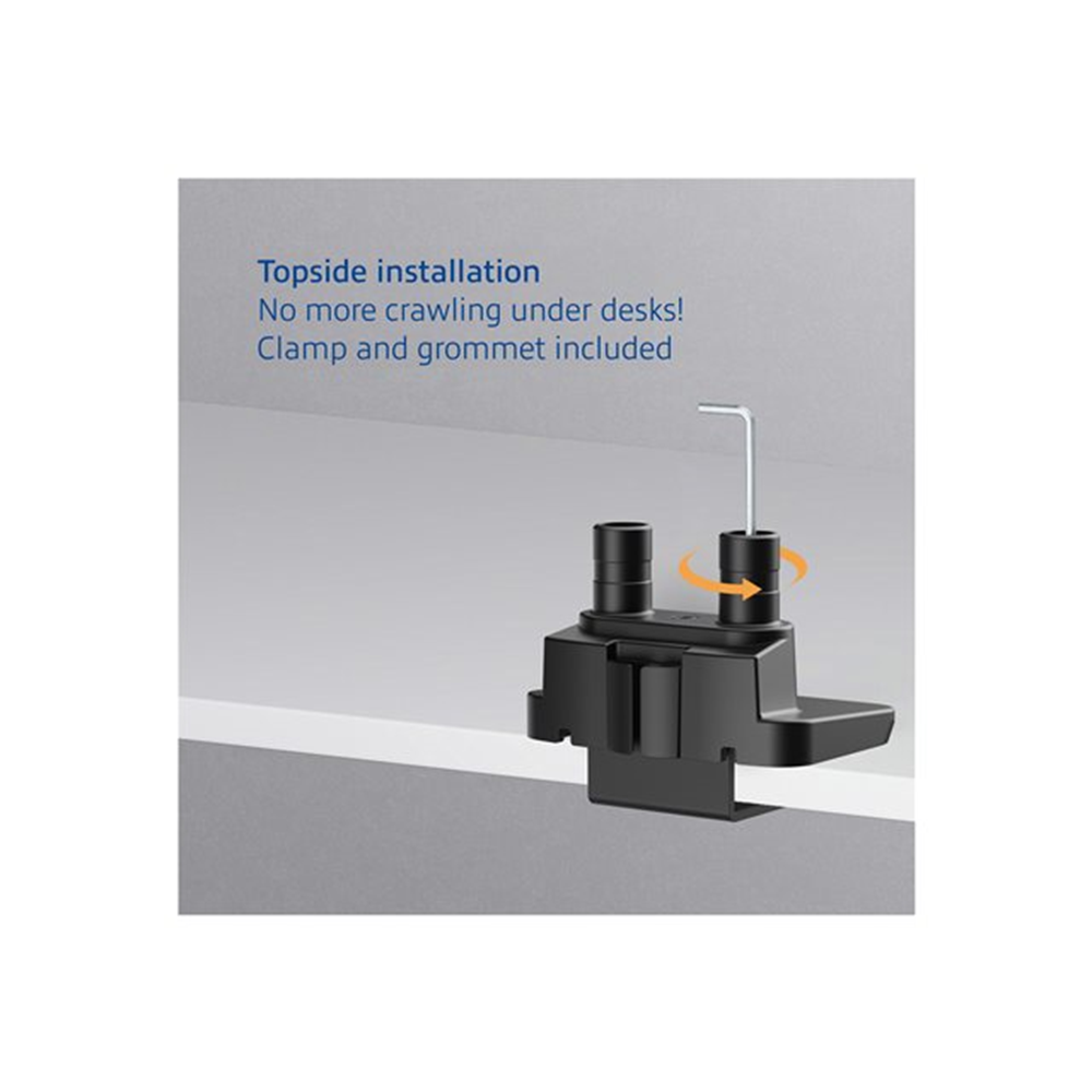 Dual monitor arm office premium with gas spring