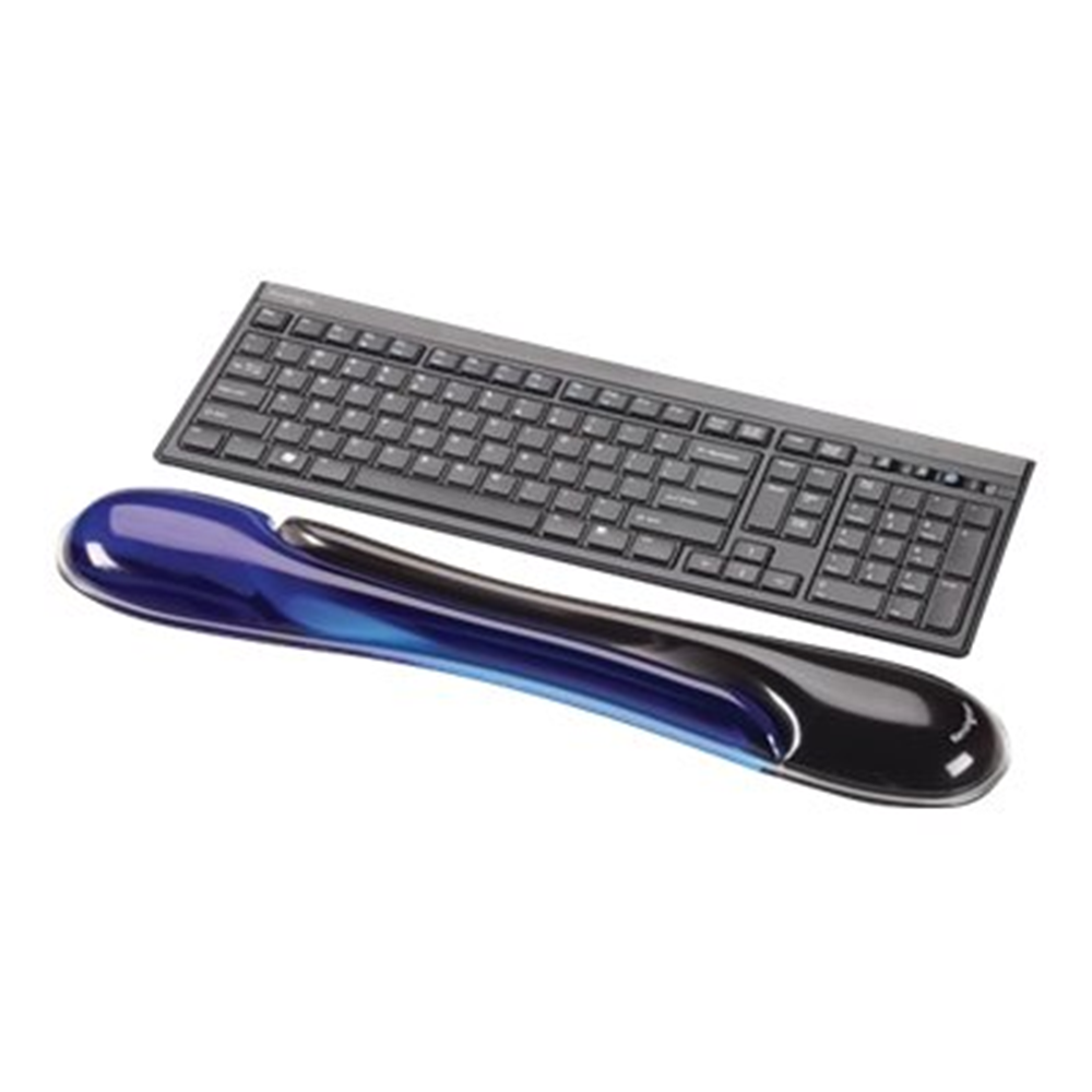 Duo Gel Keyboard Wrist Rest Wave - Blue/Smoke Duo Gel Keyboard Wrist Rest Wave - Blue/Smoke