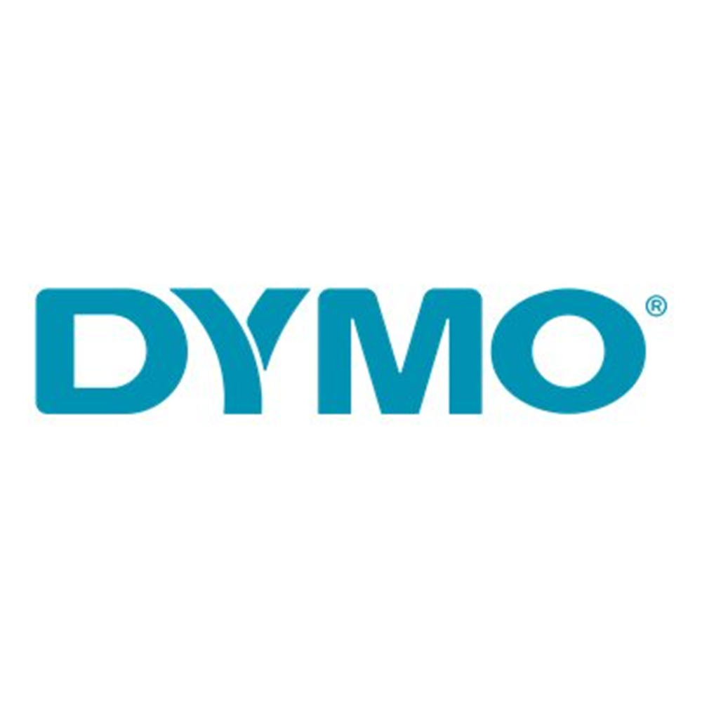 DYMO XTL 1/2i (12 mm) All-Purpose VinylBlack on White