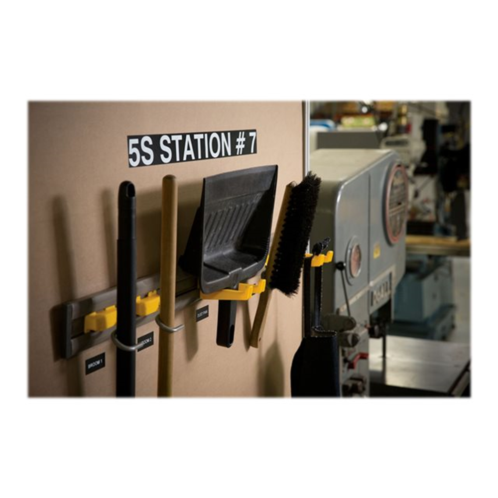 DYMO XTL 2i (54 mm) All-Purpose Vinyl Black on White