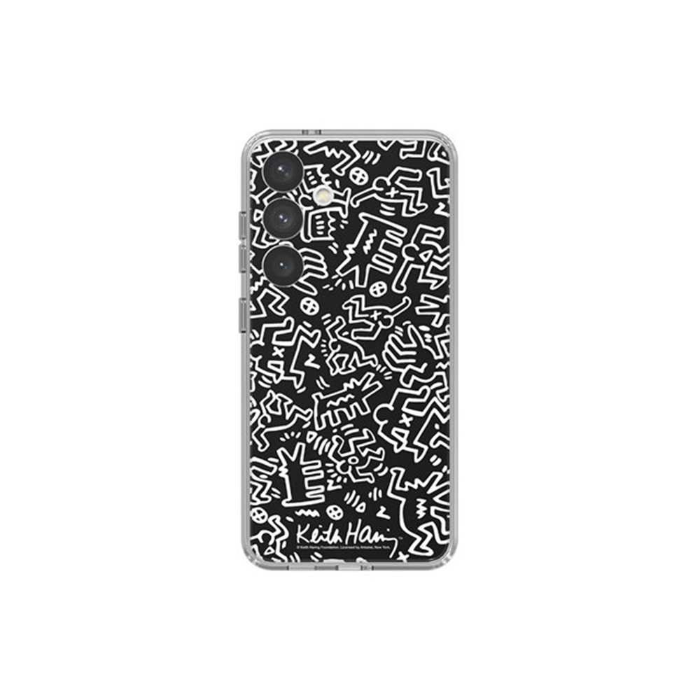 E1 Keith Haring Mono Plate Black