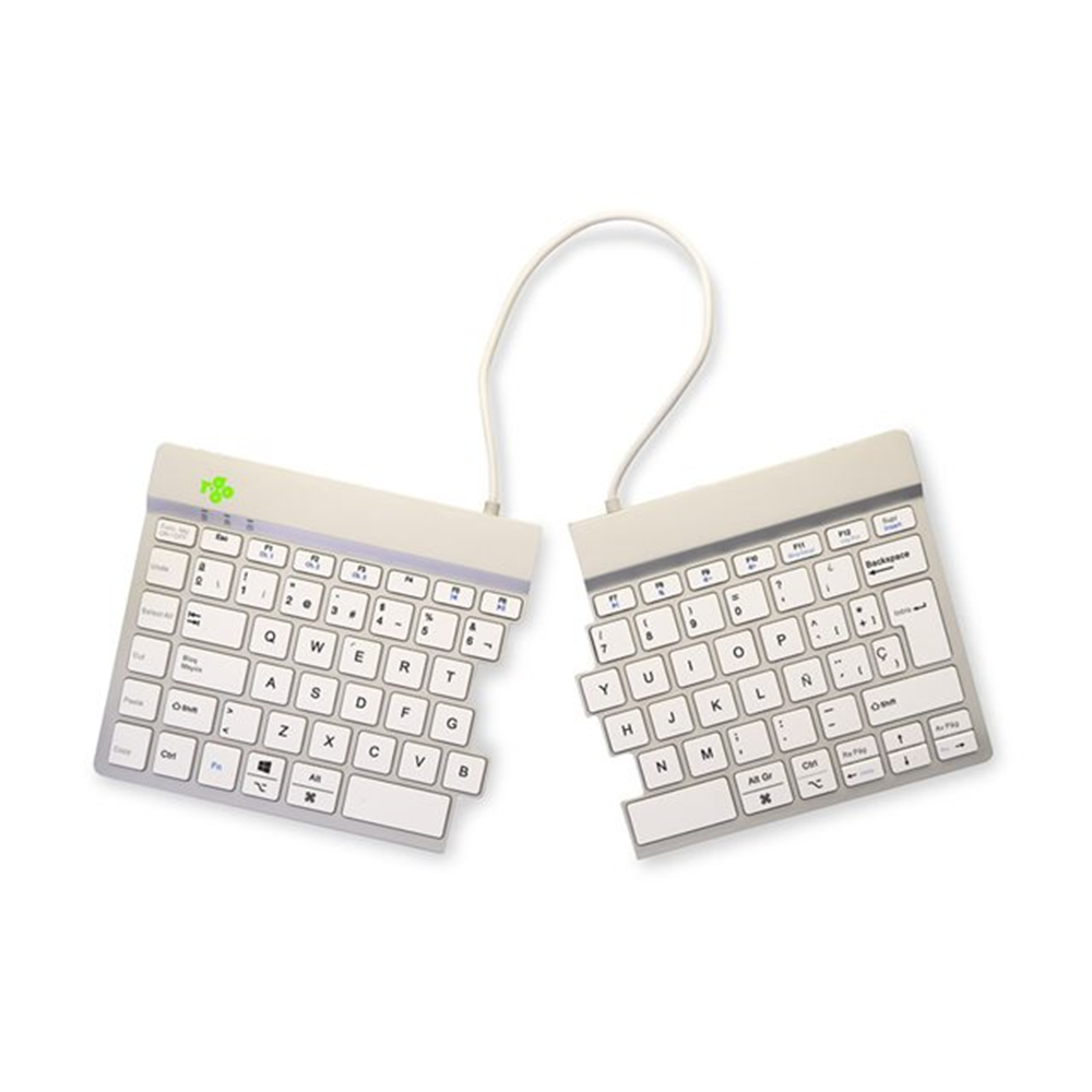 ErgonomicKB Split QWERTY(ES) Bluet white ErgonomicKB Split QWERTY(ES) Bluet white
