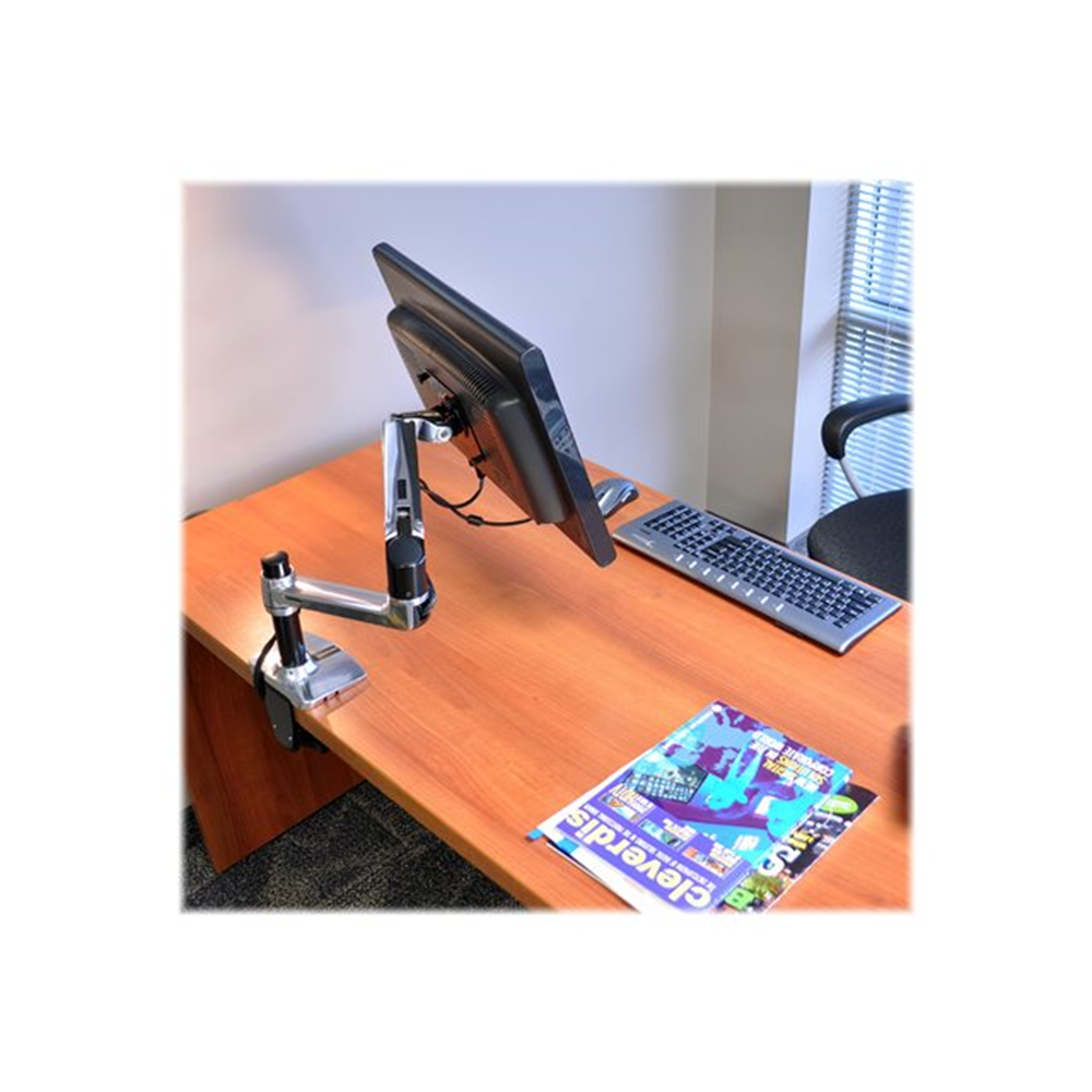 Ergotron LX bevestigingskit - voor LCD-scherm - gepolijst aluminium