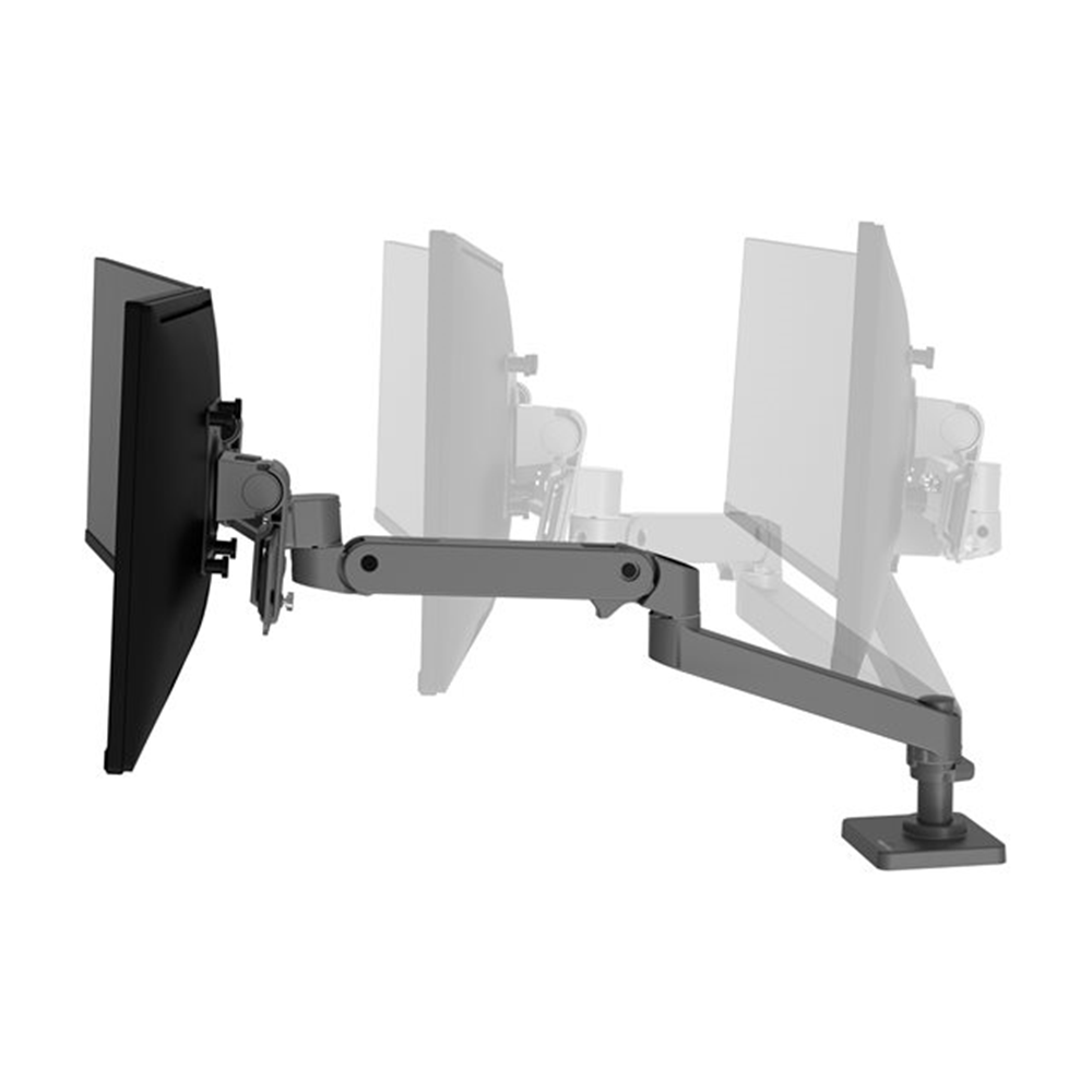 Ergotron LX Pro bevestigingskit - modulair - voor 2 LCD-schermen - donkergrijs