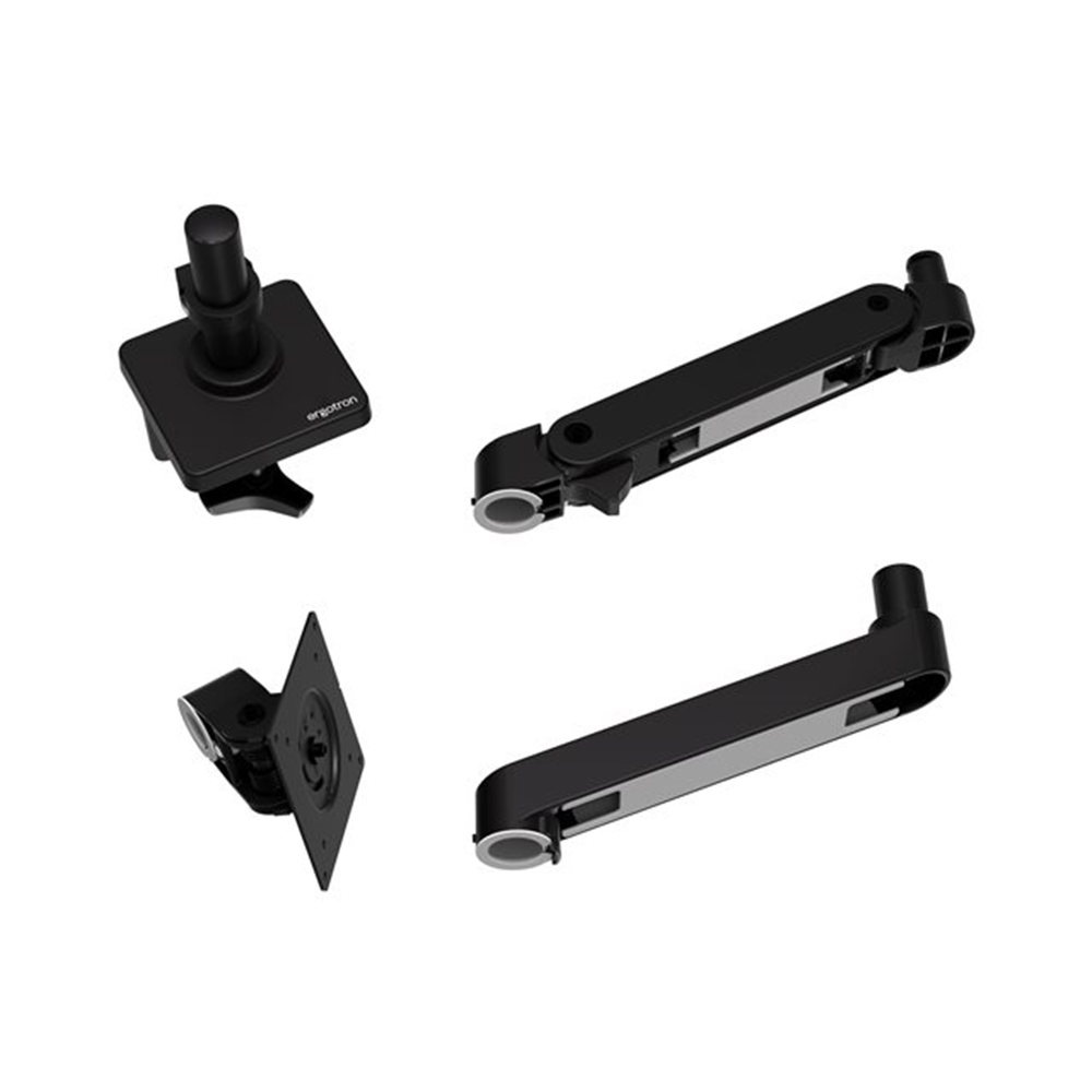 Ergotron LX Pro bevestigingskit - modulair - voor LCD-scherm - zwart Ergotron LX Pro bevestigingskit - modulair - voor LCD-scherm - zwart