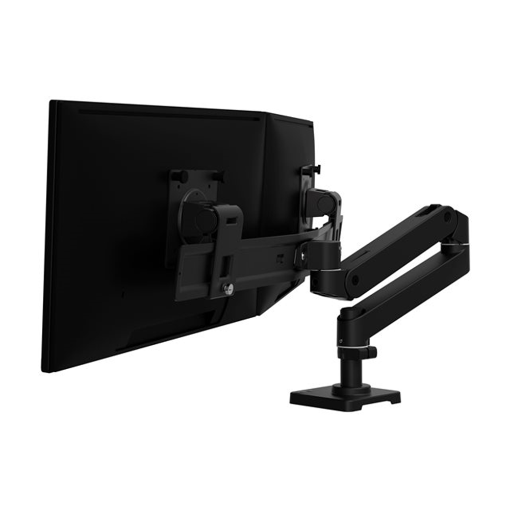 Ergotron LX Pro bevestigingskit - voor 2 LCD- / plasma-panelen - zwart