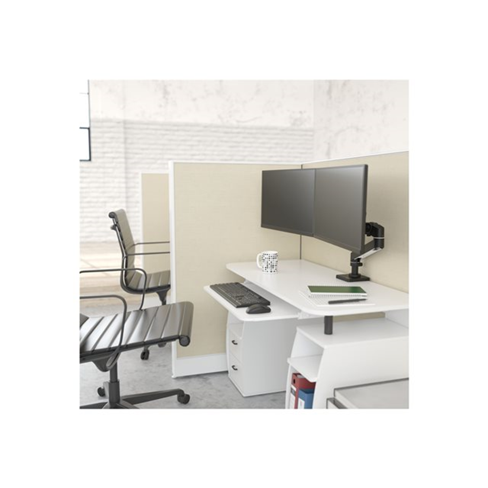 Ergotron LX Pro bevestigingskit - voor 2 LCD- / plasma-panelen - zwart