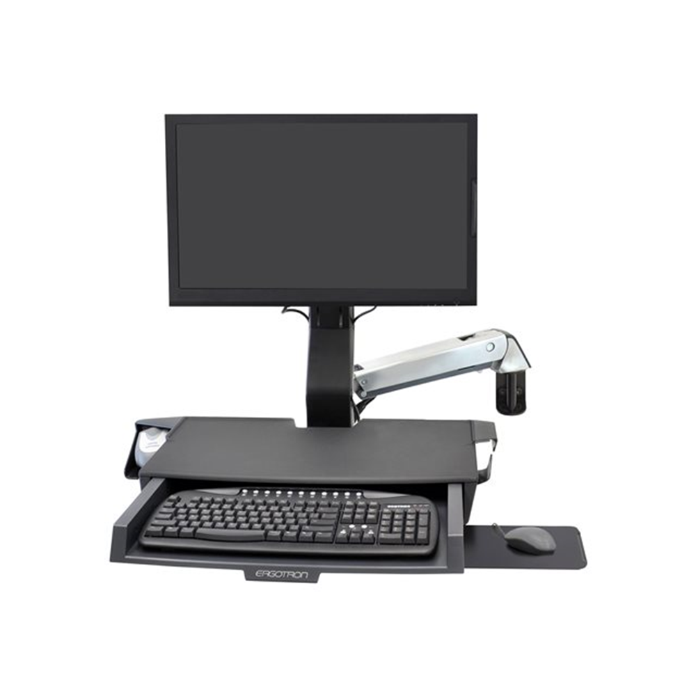Ergotron StyleView bevestigingskit - voor lcd-scherm / toetsenbord / muis / streepjescodelezer - gepolijst aluminium Ergotron StyleView bevestigingskit - voor lcd-scherm / toetsenbord / muis / streepjescodelezer - gepolijst aluminium