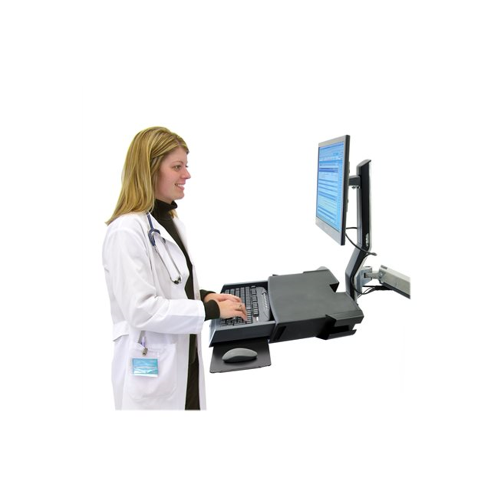 Ergotron StyleView bevestigingskit - voor lcd-scherm / toetsenbord / muis / streepjescodelezer - gepolijst aluminium Ergotron StyleView bevestigingskit - voor lcd-scherm / toetsenbord / muis / streepjescodelezer - gepolijst aluminium