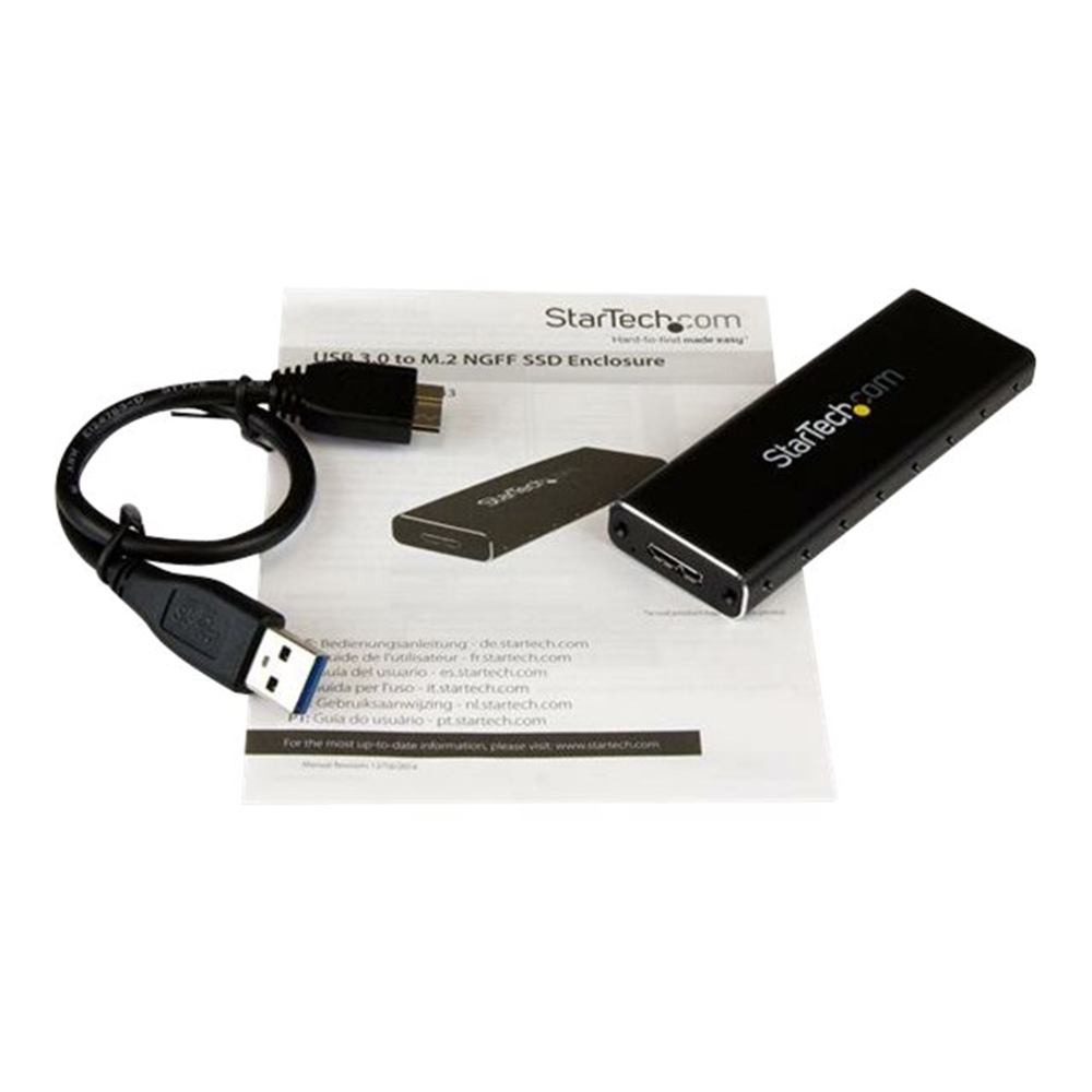 External USB 3.0 SATA M.2 SSD Enclosure