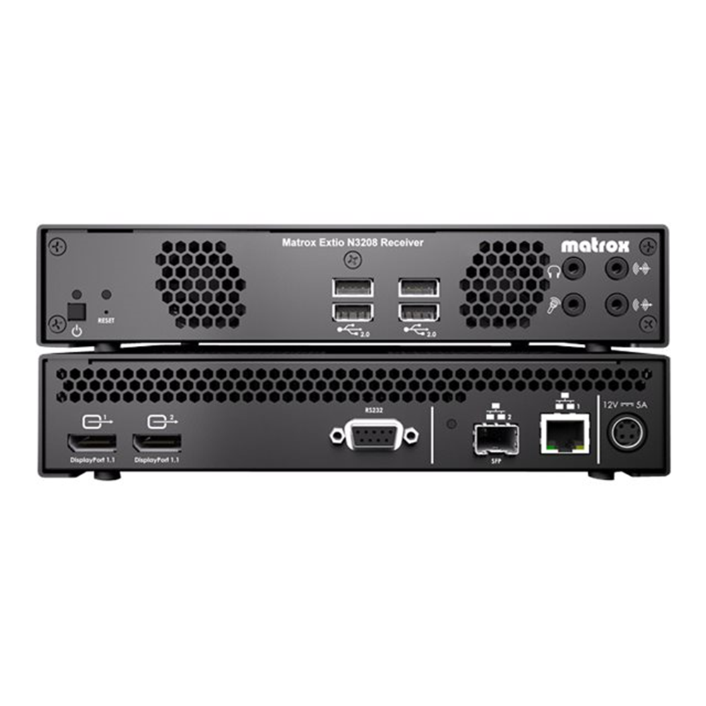 Extio N3208 IP KVM receiver appliance